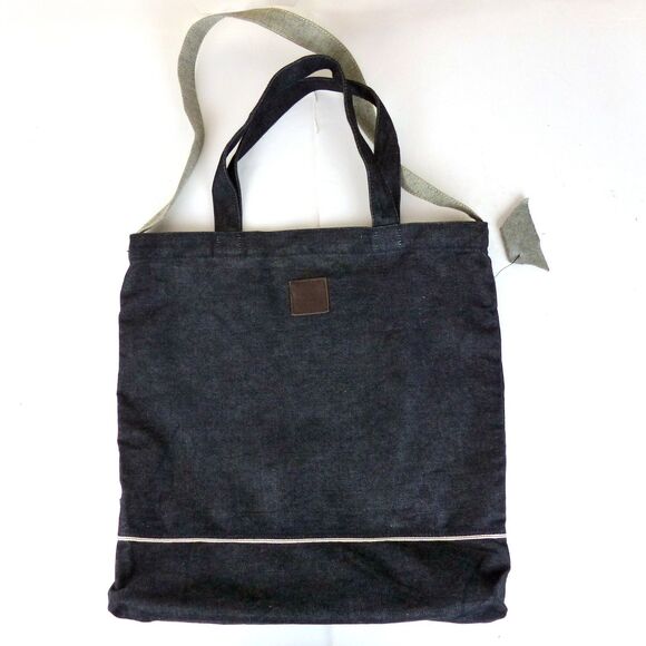 Flying Horse London Selvedge Indigo Denim Tote Bag Liberty Fairs NWT Workwear - Picture 12 of 15